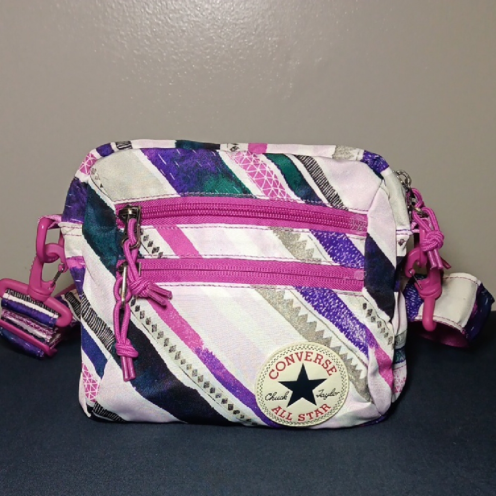 Converse Women's Purple and Pink Crossbody Bag